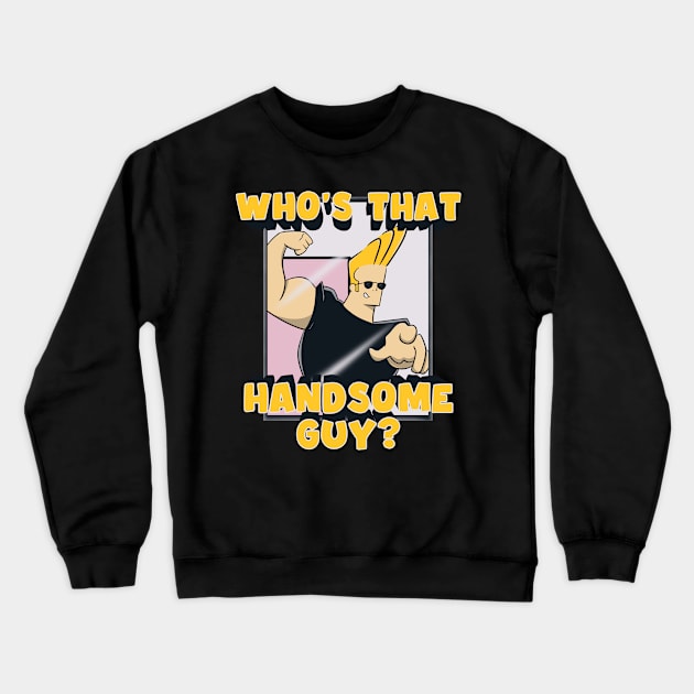 Handsome Guy Crewneck Sweatshirt by aStro678